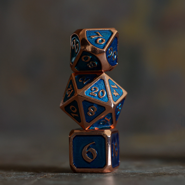 11pc RPG Set - Mythica Copper Aquamarine