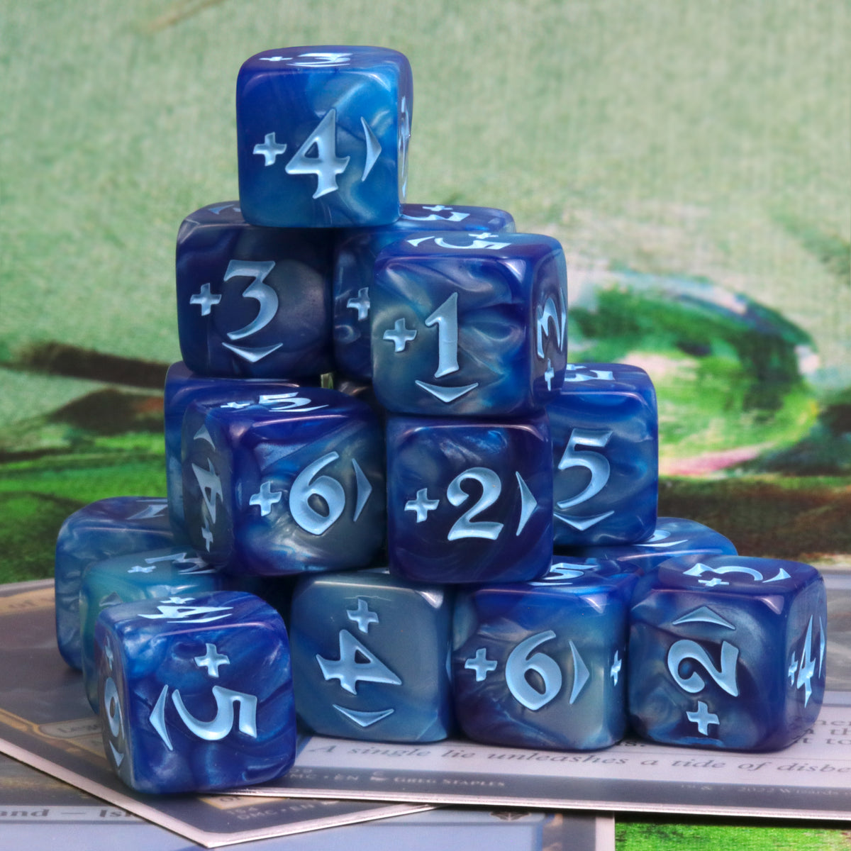 Mtg Spindown Counters - Variety Power Pack - Blue