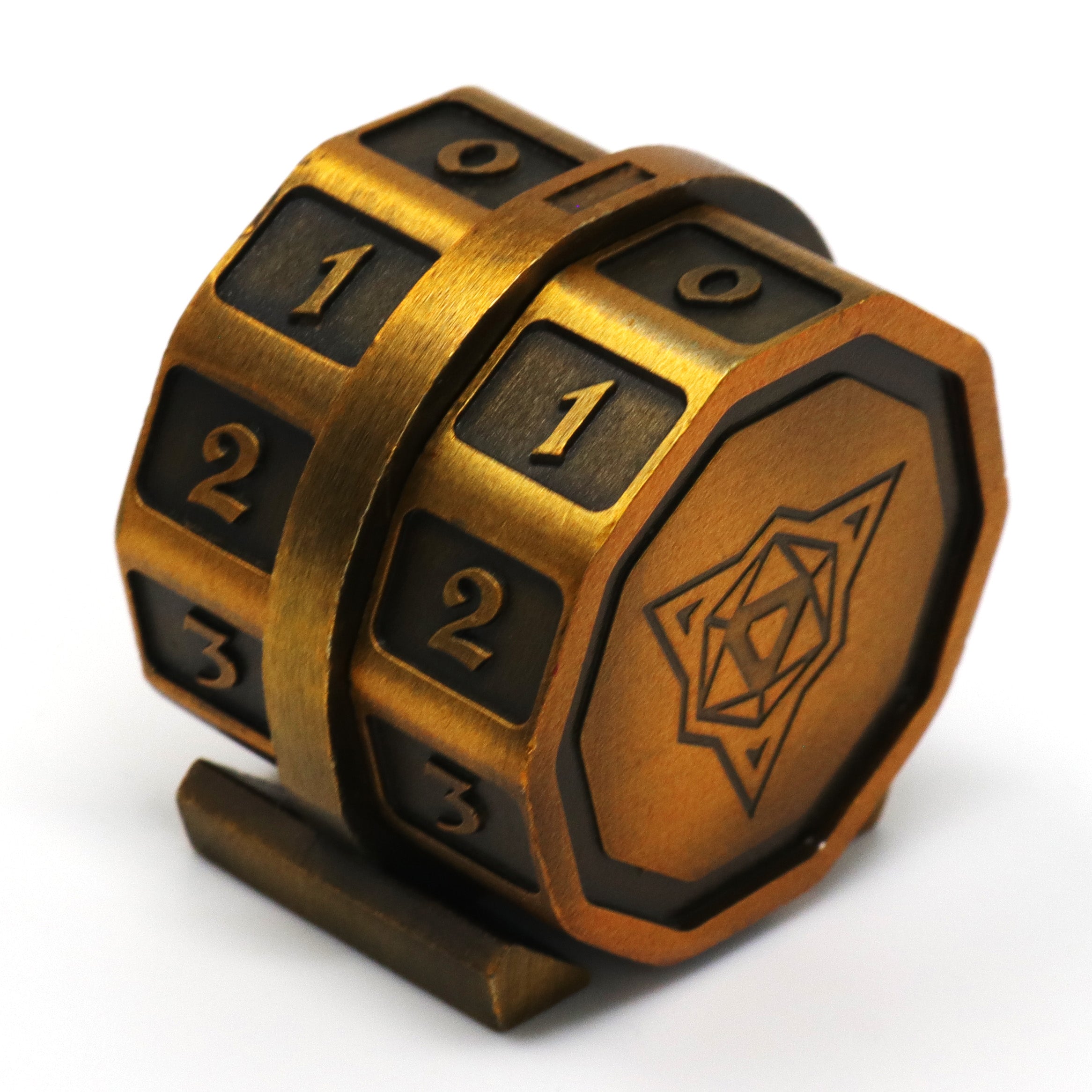 LifeLink Counter - Battleworn Gold – Die Hard Dice