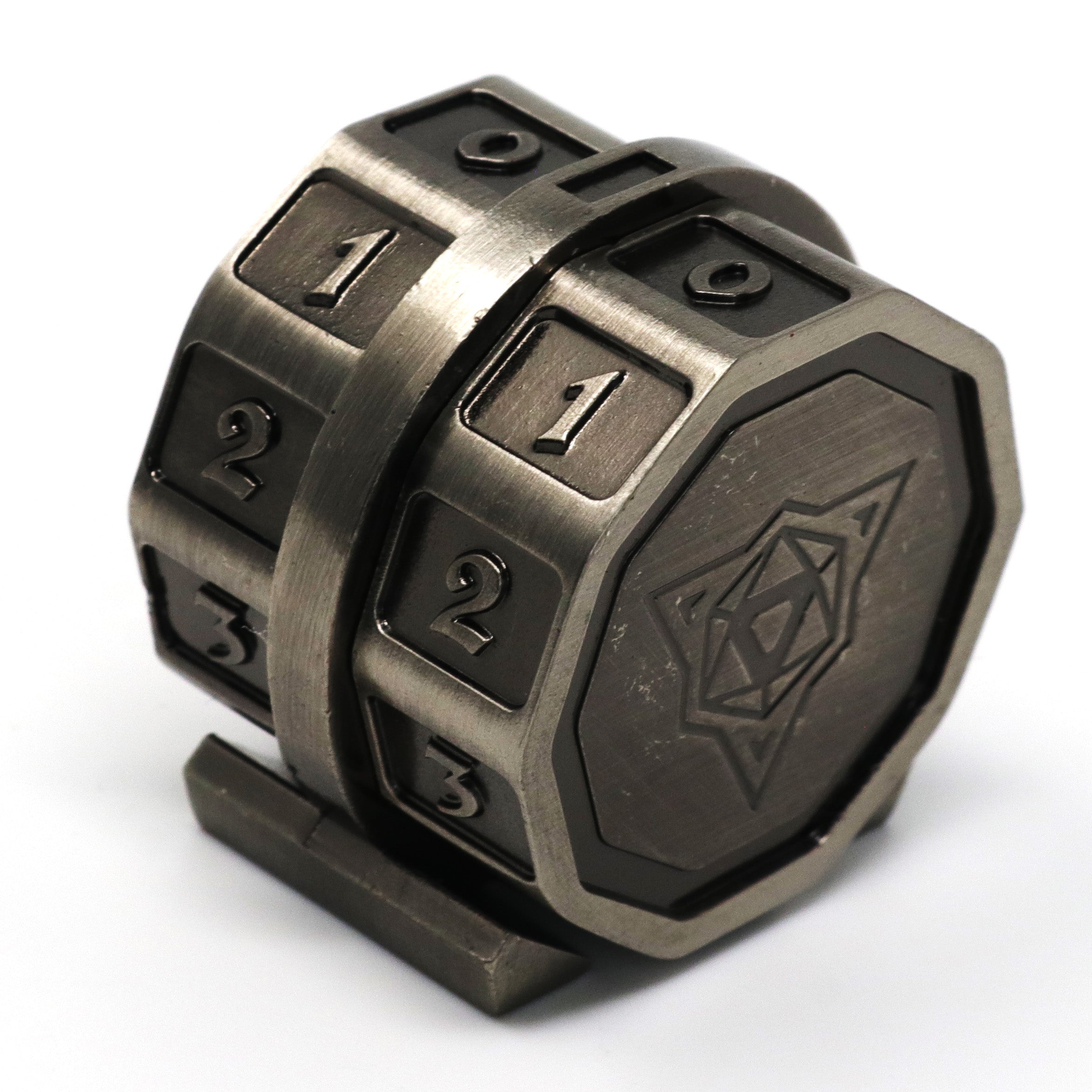 LifeLink Counter - Battleworn Silver – Die Hard Dice