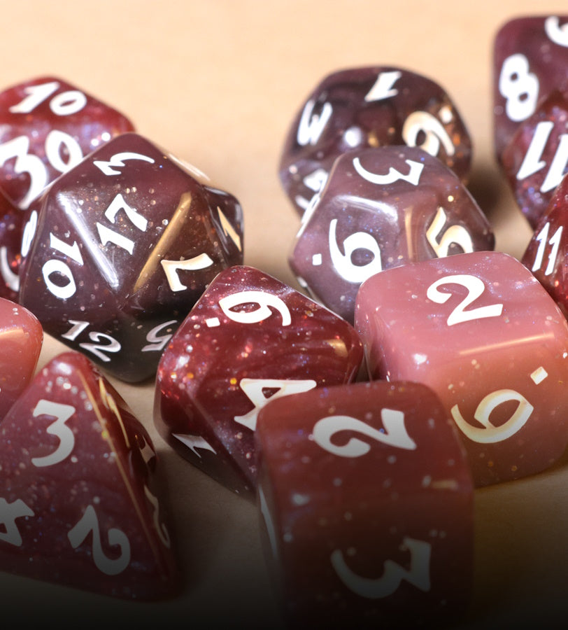 DND Dice, Dressed for the Quest - Die Hard Dice