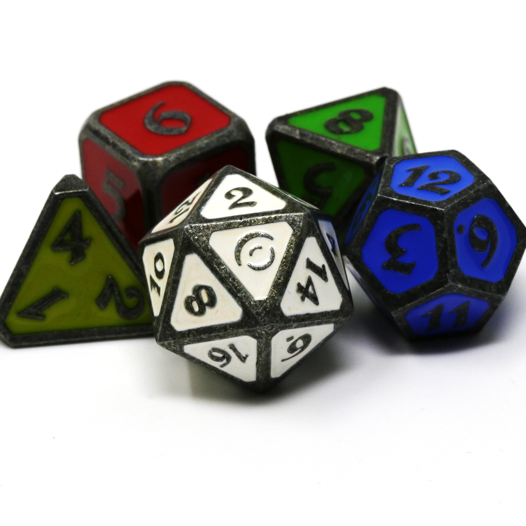 7pc RPG Set - Iron Legacy - Lost Odyssey x Die Hard Dice