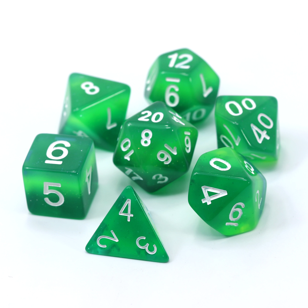 7pc RPG Set - Feywild – Die Hard Dice