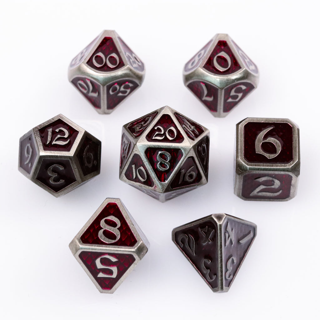 7-teiliges RPG-Set – Drakona Gemtooth – Tekalion