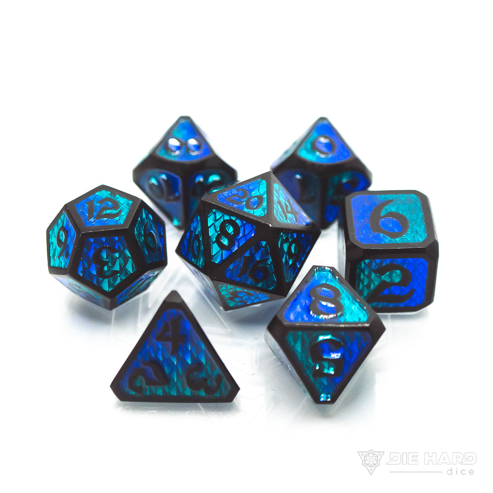 7pc RPG Set - Drakona Embers Sein – Die Hard Dice